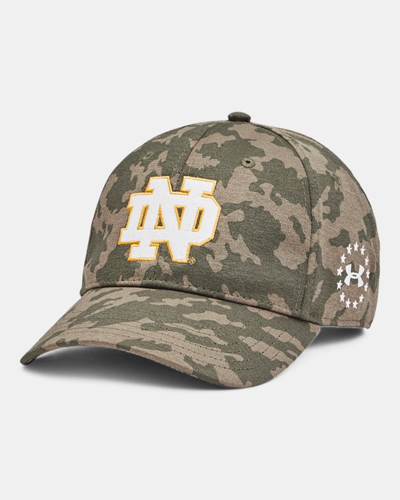 Men's UA Armour Collegiate Adjustable Cap, Brown, pdpMainDesktop image number 0